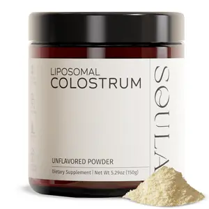 SOULA Liposomal Whole Colostrum Supplement Powder – Grass-Fed Superfood for Gut Health, Immune Support, Athletic Recovery & Healthy Aging – USA-Sourced, Enhanced Absorption – 60 Servings
