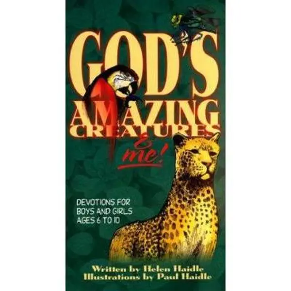 USED-God's Amazing Creatures & Me!: Devotions for Boys and Girls Ages 6 to 10 by Haidle, Helen (Spiral-bound)