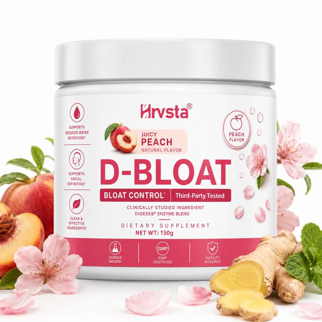 D-BLOAT Daily Bloat-Relief Powder — Daily Digestive Support | Feel Lighter and More Comfortable