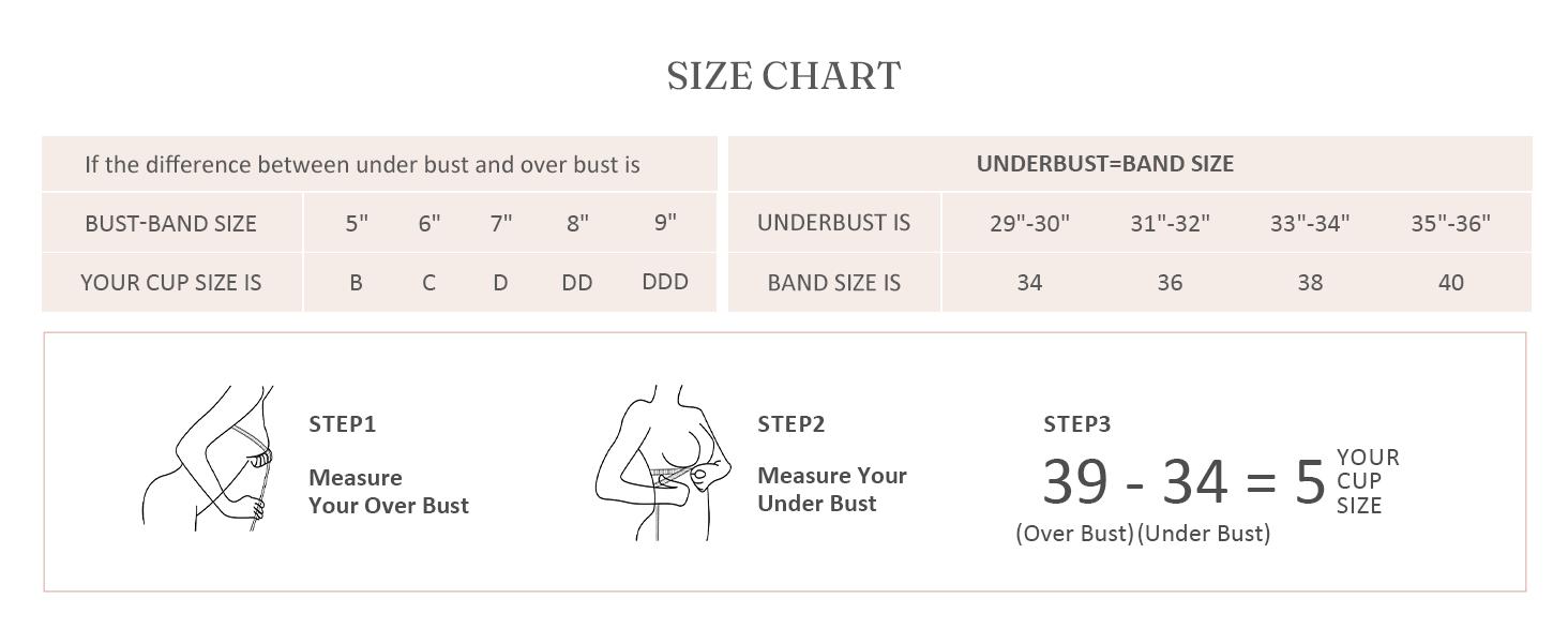 FeelinGirl Wireless Bras Comfortable Push Up Bra Full Support Lift Bralette Seamless T-shirt Bras