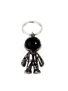 Cartoon Astronaut Keychain, 3D Space Man Key Ring, Unisex Trendy Bag Charm, Car Key Holder, Perfect Birthday Gift