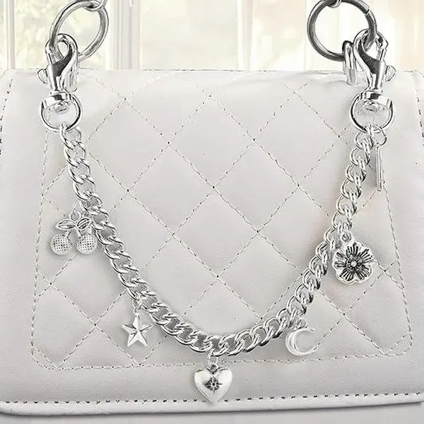 Bag Charm Keychain-purse charms for handbags Bag Extender & Jeans Chain, bag charms for handbags, Purse Accessories For Women(28cm) replacement extension  Purse Accessorie  Crossbody bag, extension chain, tote bag, handbag, bag chain tiktokshopspringglowu