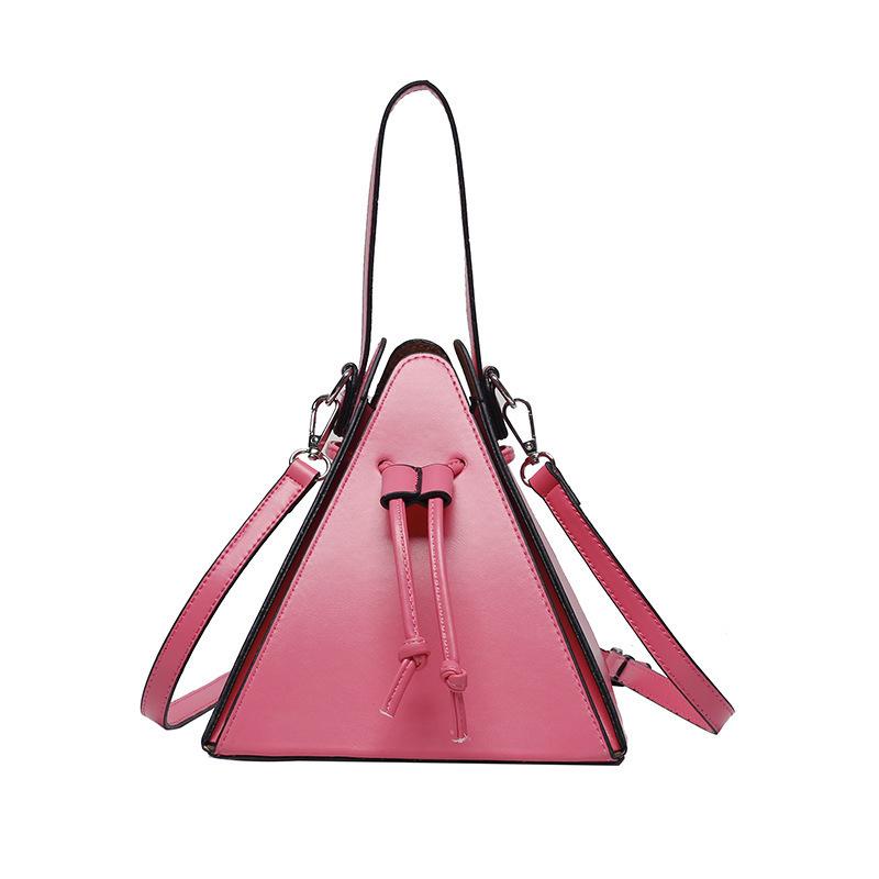 Retro Handheld Triangle Bag 2026 New Niche Design Trendy Women's Bag Ins Single Shoulder Crossbody Bag