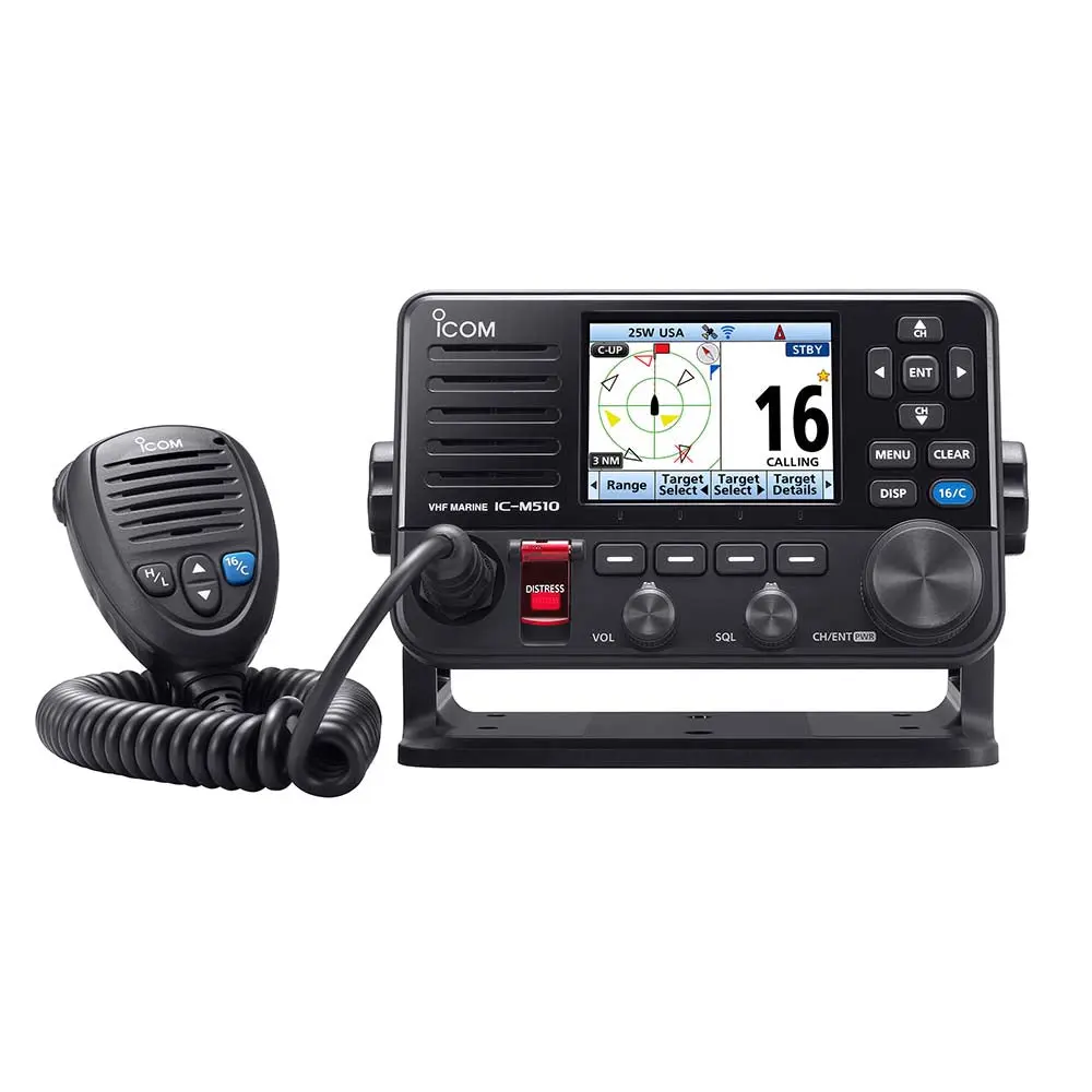 Icom M510 PLUS VHF Marine Radio w/AIS [M510 PLUS 21 USA]