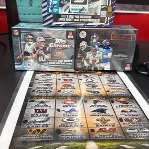 NFL BOGO 1 X Topps Chrome Blaster and 1 X Topps Signature Blaster 1 X Optic Mega Box PYT BOGO Break 3 Box Pick Your Team BOGO