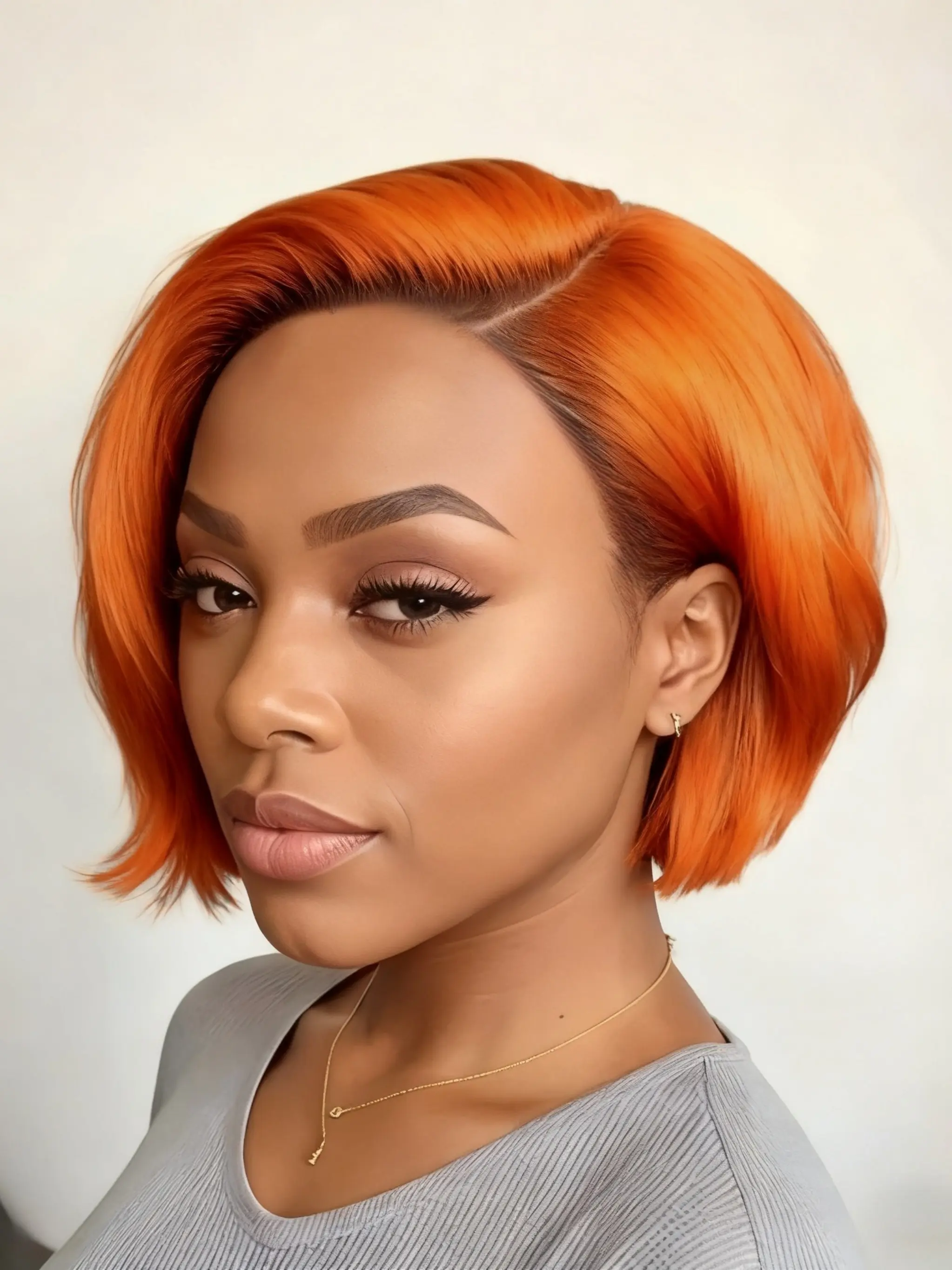 13x4 Transparent Lace Front Human Hair Wig, Pixie Cut Bob Wig for Women, Pre-Plucked Short Straight Hair Wig, Frontlace Wig