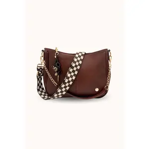 The Cait Bundle - Marissa Crossbody | Lizzie Checkered Bag Strap | Dice Charm
