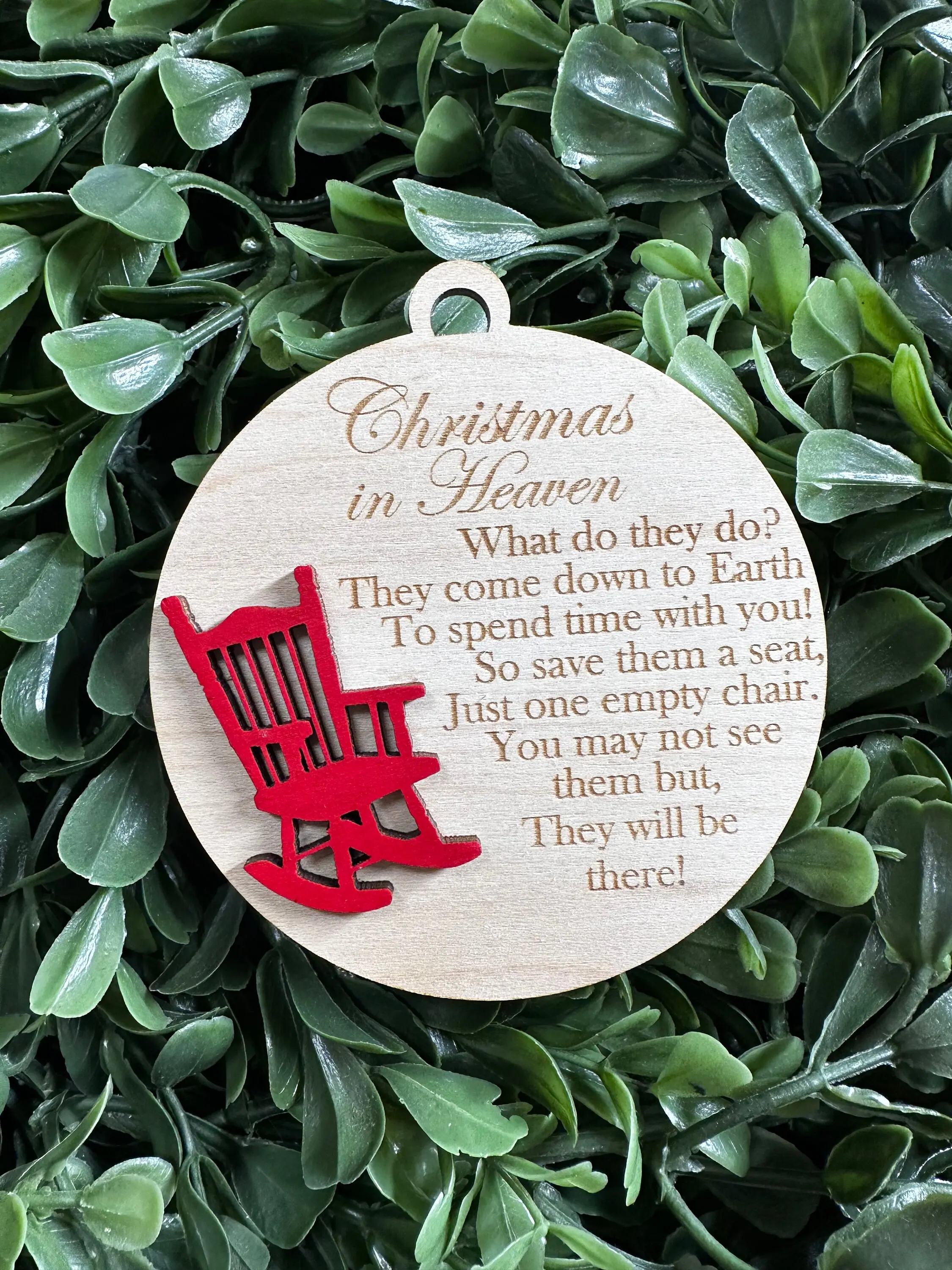 Christmas in Heaven Ornament