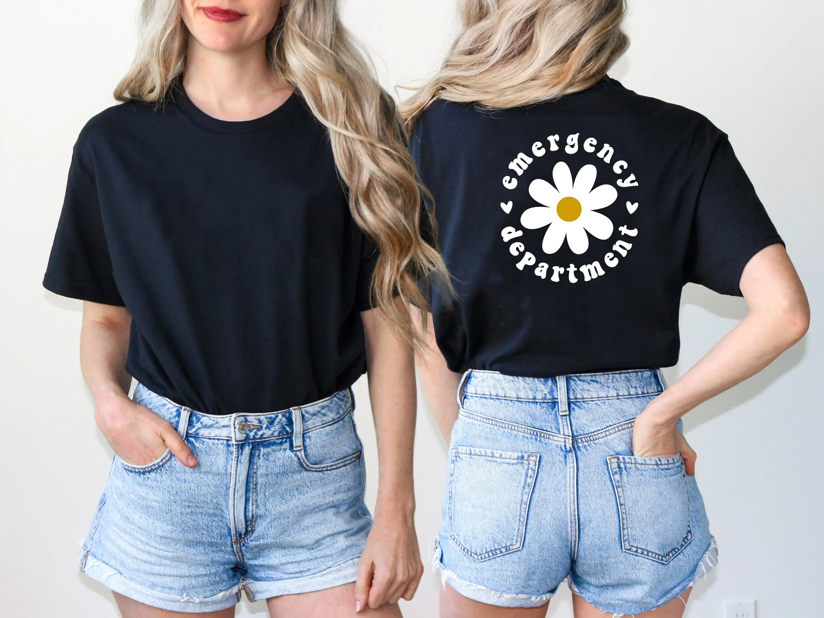 Emergency Department Daisy Flower Design, Emergency Nurse Emergency Medicine ER Nurse Shirt, ER Tech ED Nurse Nurse Preceptor Gift Trauma Nurse Stuff Nurse Tee