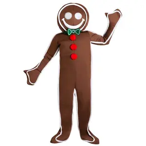 Men's Iced Gingerbread Man Costume
