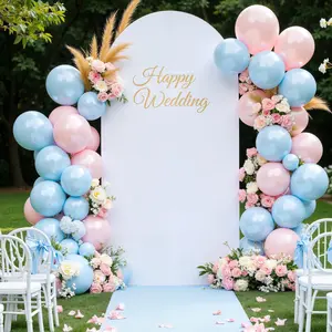 6/6.6/7.2 FT Arch Cover – Spandex Fitted Backdrop Covers for Weddings Parties Birthdays Mother's Day & Ceremony Decor Ideal for Events tiktokshopspringglowup