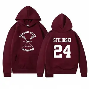 Teen Wolf Shirt, Beacon Hills Lacrosse Hoodie, Stilinski 24, Teen Wolf Hooded Sweatshirt - Lahey, McCall
