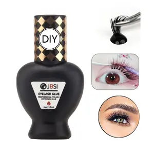 Eyelash Cluster Glue 10ML, Strong Hold Long Lasting 2 Weeks, Suitable for Sensitive Eyes and DIY Eyelash Extensions at Home
