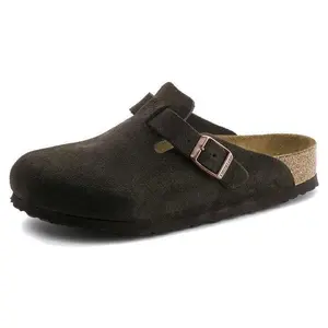 Birkenstock Boston Soft Footbed Suede 'Mocha' 0660461