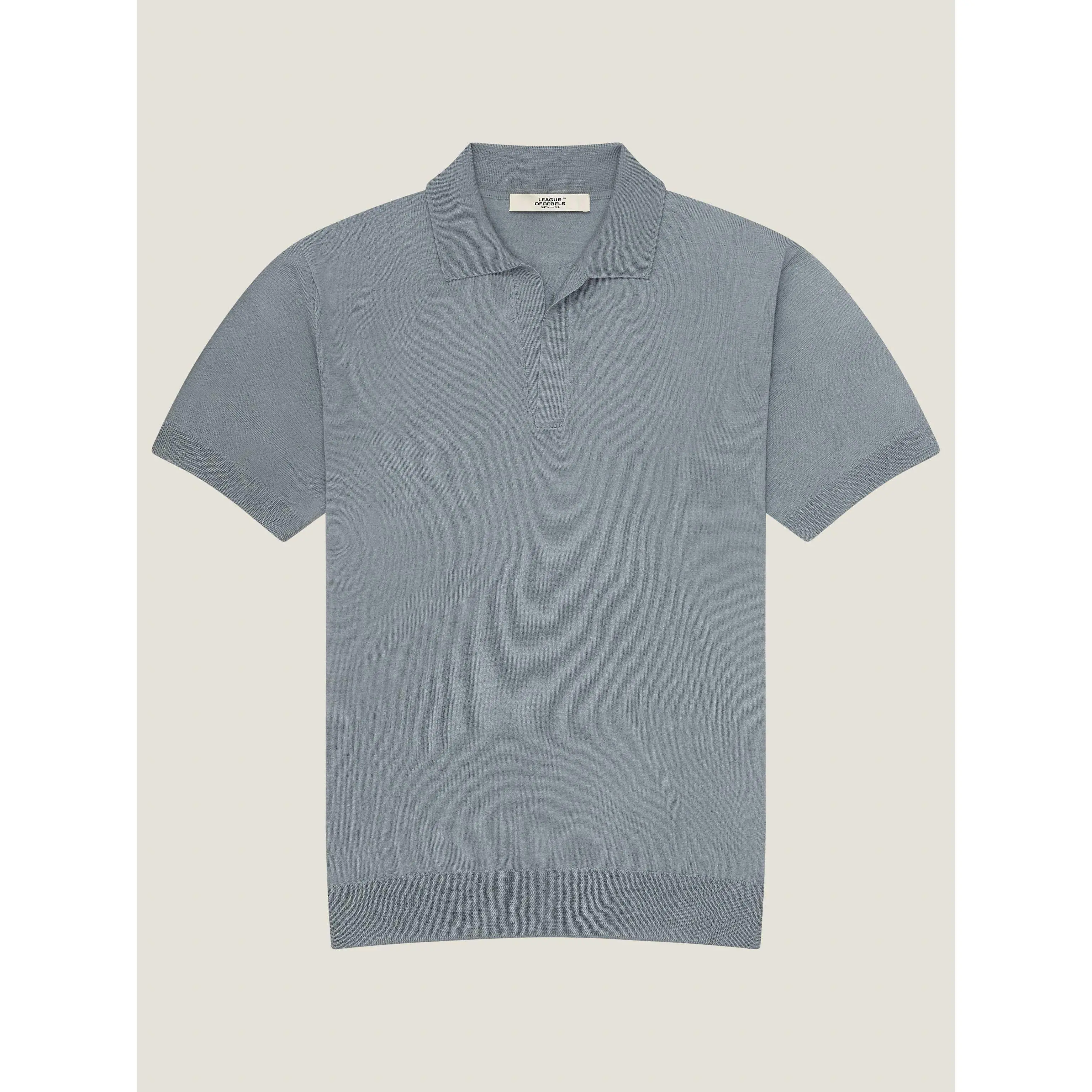 Merino Grey Polo