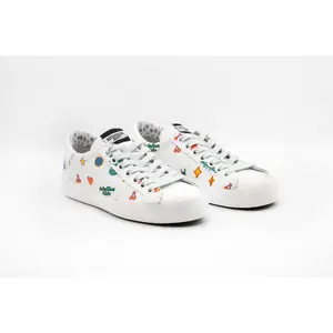 Fiducia White | Luxury Italian Sneakers by Intuition Kicks