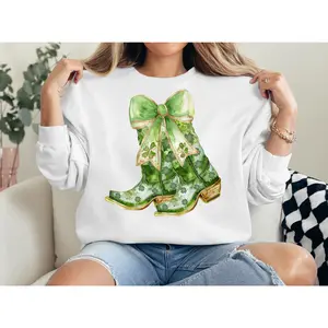 Boots of Luck Graphic Crewneck