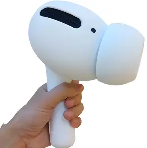 Giant Airpod-Style Portable Bluetooth Speaker, Wireless Audio Device for Phones & Electronics