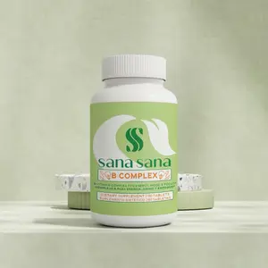 Sana Sana B Complex- Vitamin B Complex -180 Chewable Tablets- Supplement- Vitamins