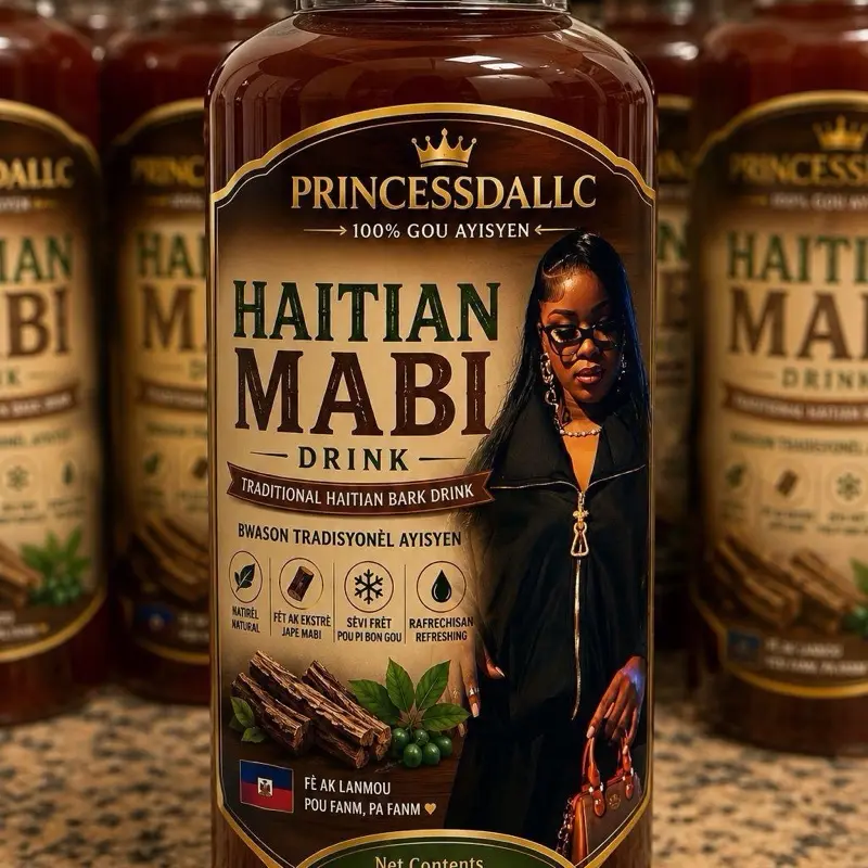 Haitian Mabi Drink – Traditional Haitian Bark Drink – 8 fl oz (237 mL)  Haitian  MABI 100% ayisyen  bwason traditionèl