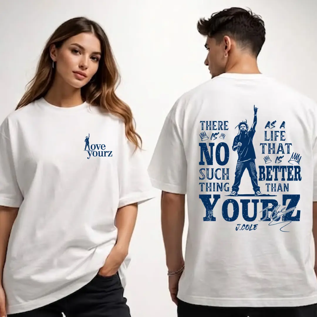 Love Yourz Hoodie, No Such Thing As A Life That's Better Than Yourz Shirt, Vintage Hip Hop Graphic Hoodie, Rap Music Fan Gift