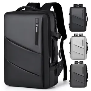 Lightweight Expandable Travel Laptop Backpack for Men & Women – Large Capacity Carry-On Business Bag with USB Charging Port, Waterproof & Durable Fabric, Double Handles |   Multi-Function College Backpack for Work, School & Travel TikTokShopBlackFriday