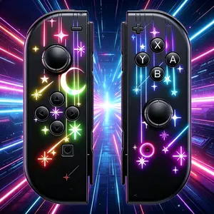 Upgraded Wireless Pro Controller for Switch/OLED/Lite, Ergonomic Gamepad with Dual Vibration & One Key Wake-up