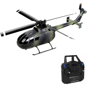 C186 Remote Control Helicopter, 4 CH Single Propeller Without Ailerons RC Helicopters with 6-axis Gyro Stabilization, Altitude Hold, RC Airplane Drone Toys for Teen Adults