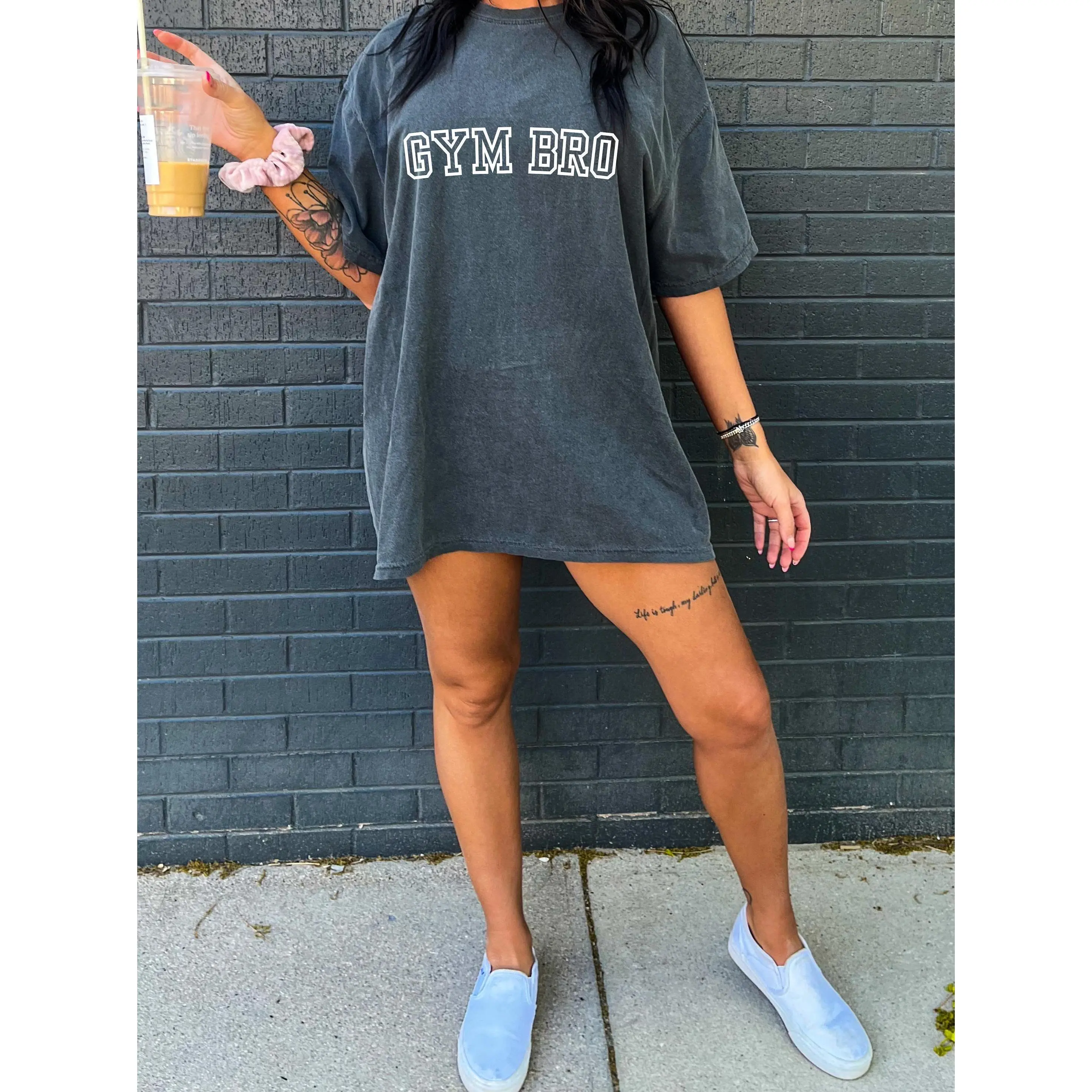 Comfort Colors® Gym Bro Oversized Gym Shirt Pump Cover Workout Shirt Weightlifting Shirt Gym Girl Gift