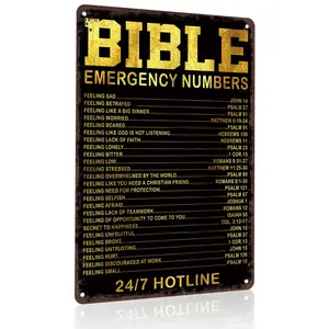 Luxury Black Gold 8x12 Inch Aluminum Metal Sign, Christian Faith Scripture Reference Wall Decor, Great for Church Rooms, Home Prayer Spaces, Bedrooms, Living Rooms & Religious Family Home Areas. Shiny Distressed Tin Plaque, Heartfelt Viral Spiritual TikTo