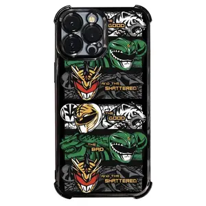 1PC Phone Case for Power Rangers Featuring an Electroplating Process, Enhanced Cushioning, And Collision Prevention, Compatible with for Iphone 17, 16, 15, 14, And 13 Pro Max