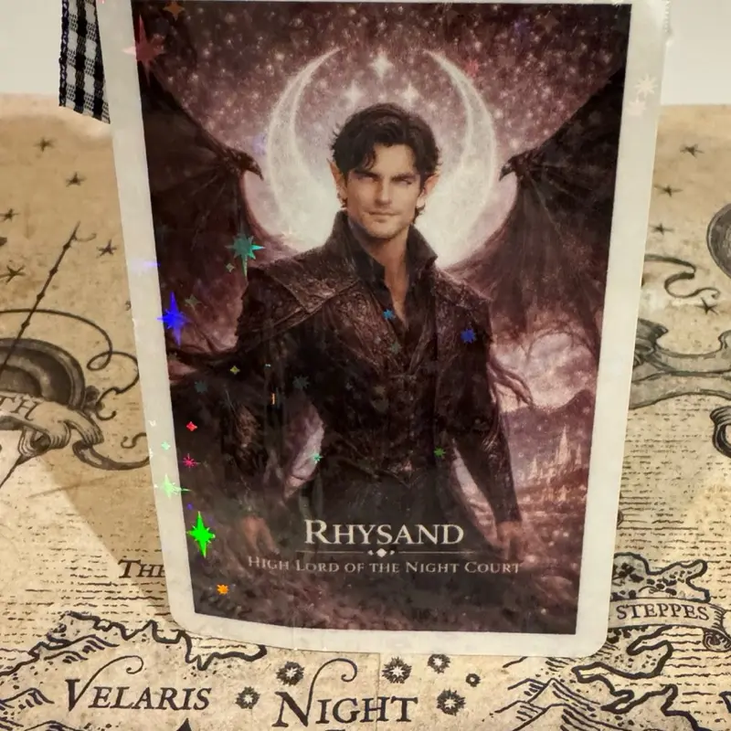 Rhysand Night Court card Stickers  Velaris energy, always.