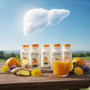 Liver Wellness Support Drink 2oz – Curcumin & Dandelion Functional Shot