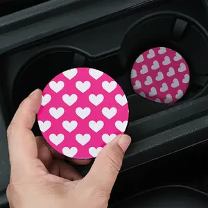 Ultra-delicate car coasters, Car Interior Accessory, Car Interior Decoration, Girly Car Accessories, perfect as birthday gifts, Valentine's Day gifts, year-Round Gift Choice, Durable & Stylish Design