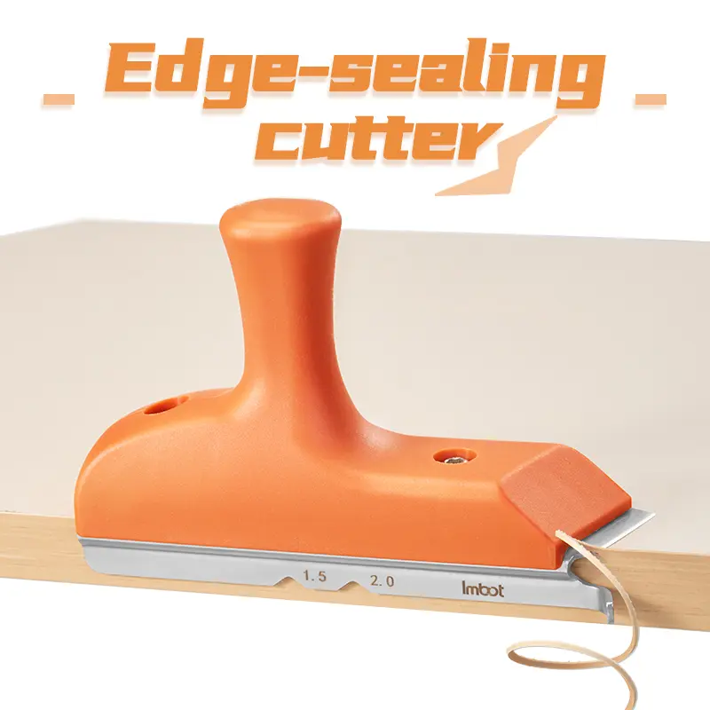 IMBOT Edge Banding Trimmer With Stainless Steel Blade，Woodworking Trimmer For Deburring, Edge Planing,Correcting Wood Edges, Woodworking, Veneer, Edge Banding Trimming Tool