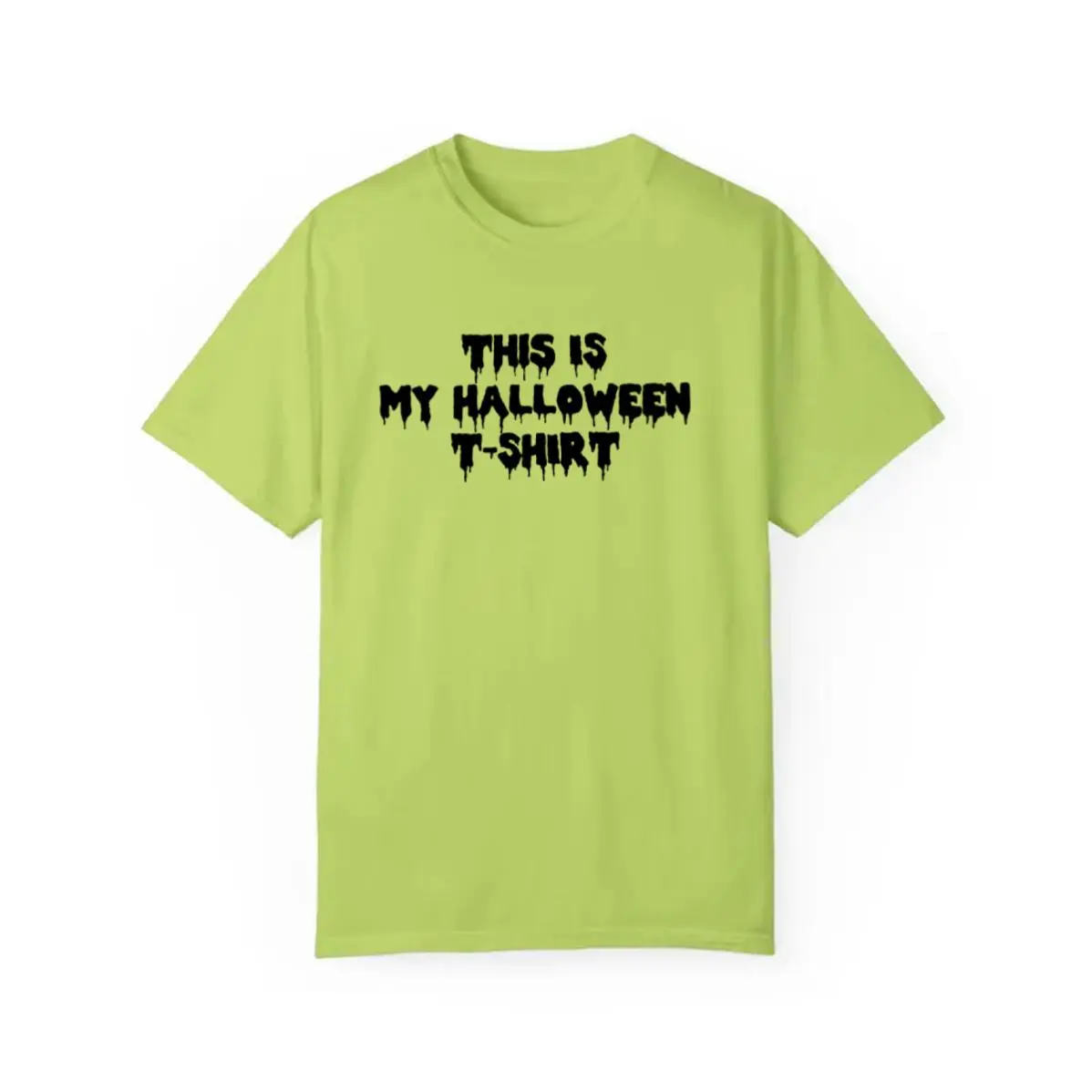 Zombie Text Custom Halloween Shirt, Custom Halloween T-Shirt, Blood Effect Custom Shirt, Classic, Top, Love, Sport, Stretch
