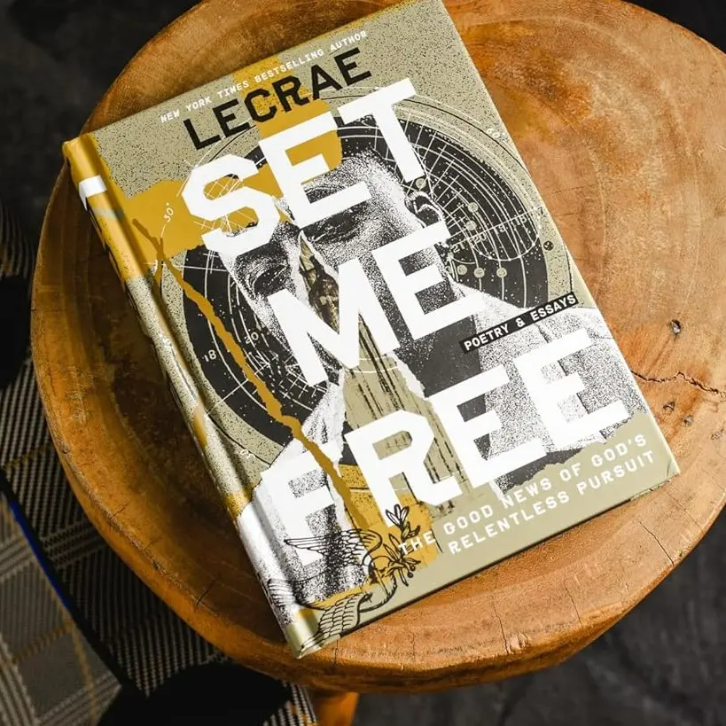 Set Me Free: The Good News of God’s Relentless Pursuit (Poetry and Essays) by Lecrae Moore [Hardback Book] Raw, lyrical expressions of what it means to be unfree in America