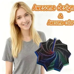 Expandable Sensory Relax Star Spinning Tops 3D Printed Precision Crafted High-Quality Printing Fun Adult Gift Relaxation Toy with Hypnotizing Visual Fidget Experience