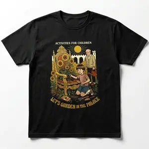 No Kings Protest Shirt Lets Garden in the Palace Anti Monarchy Democracy Funny Tee