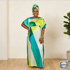 [MOOMOO] Women’s Elegant&Comfy Dress & Scarf Set – Floral / Peacock / Colorblock Shawl Poncho, Soft Summer Vacation Beachwear, Bathing Suit Cover.Sun protection.TikTok Trending Outfit.020
