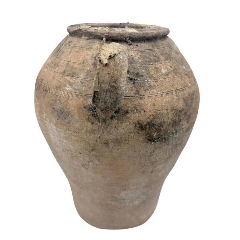 Antique Moroccan Terracotta Coastal Olive Jar