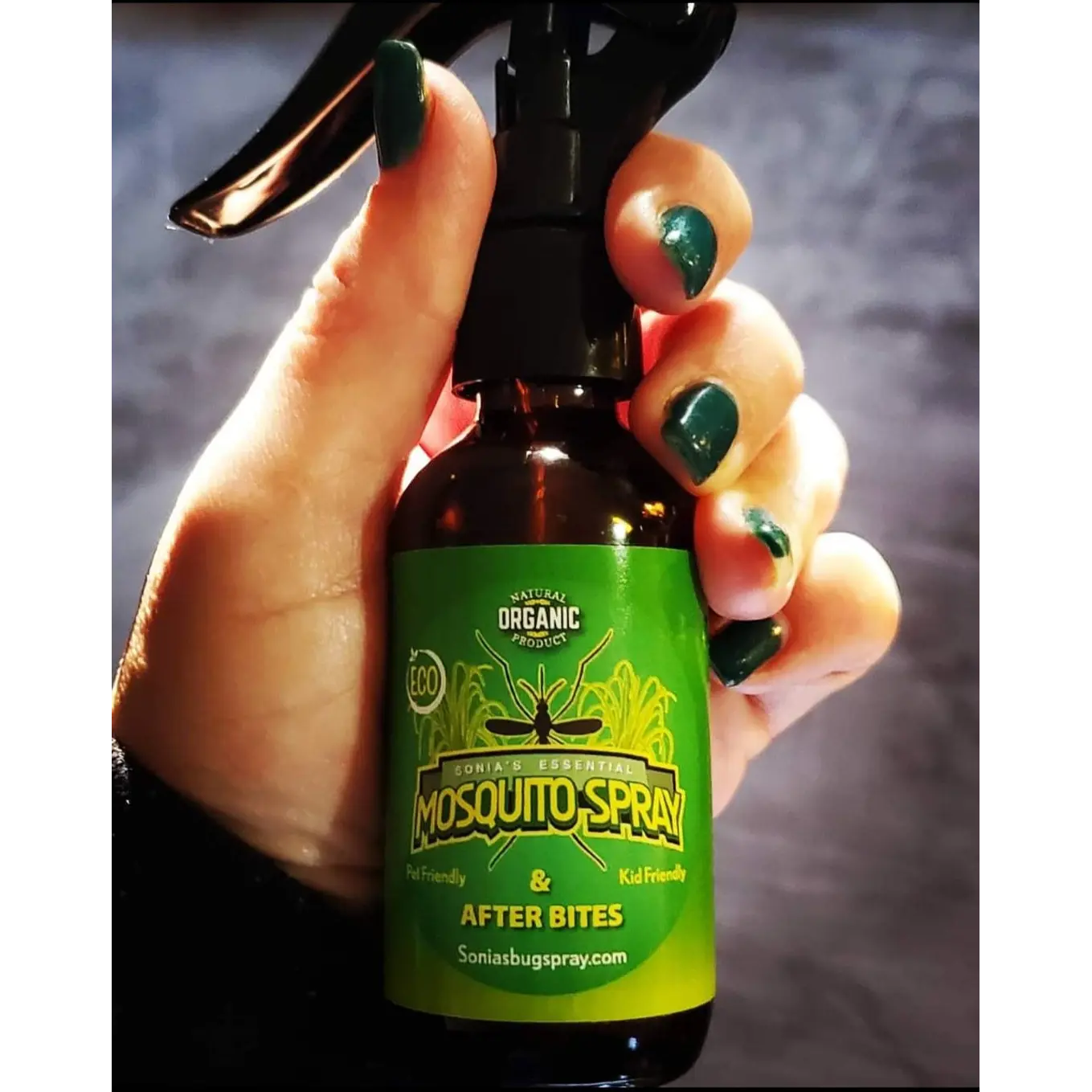 Sonia's Essential Mosquito Spray 2oz Bottle Sonia's Essential Mosquito Spray 2oz Bottle