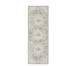 20 x 60 Persian Medallion Indoor Runner Rug for Elegant Hallway Kitchen & Entryway Durable Stylish Carpet Home Décor