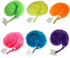 6 Color Magic Worm Toys - Wiggly Twisty Fuzzy Worms for Party Supplies (12 PCS)