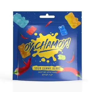 Oy Chamoy! Sweet, Spicy, and Sour Gummy Bears Candy - 4oz - Tangy Delight - Perfect Snack for Any Occasion