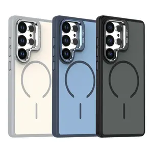 UPTECH 1 MS Flex Shockproof Phone Case – Slim Protective Cover, Camera Lens Guard, Drop Protection, Anti-Scratch Soft Grip for Samsung Galaxy S23, S24, S25 & S26 Series – Black Blue White