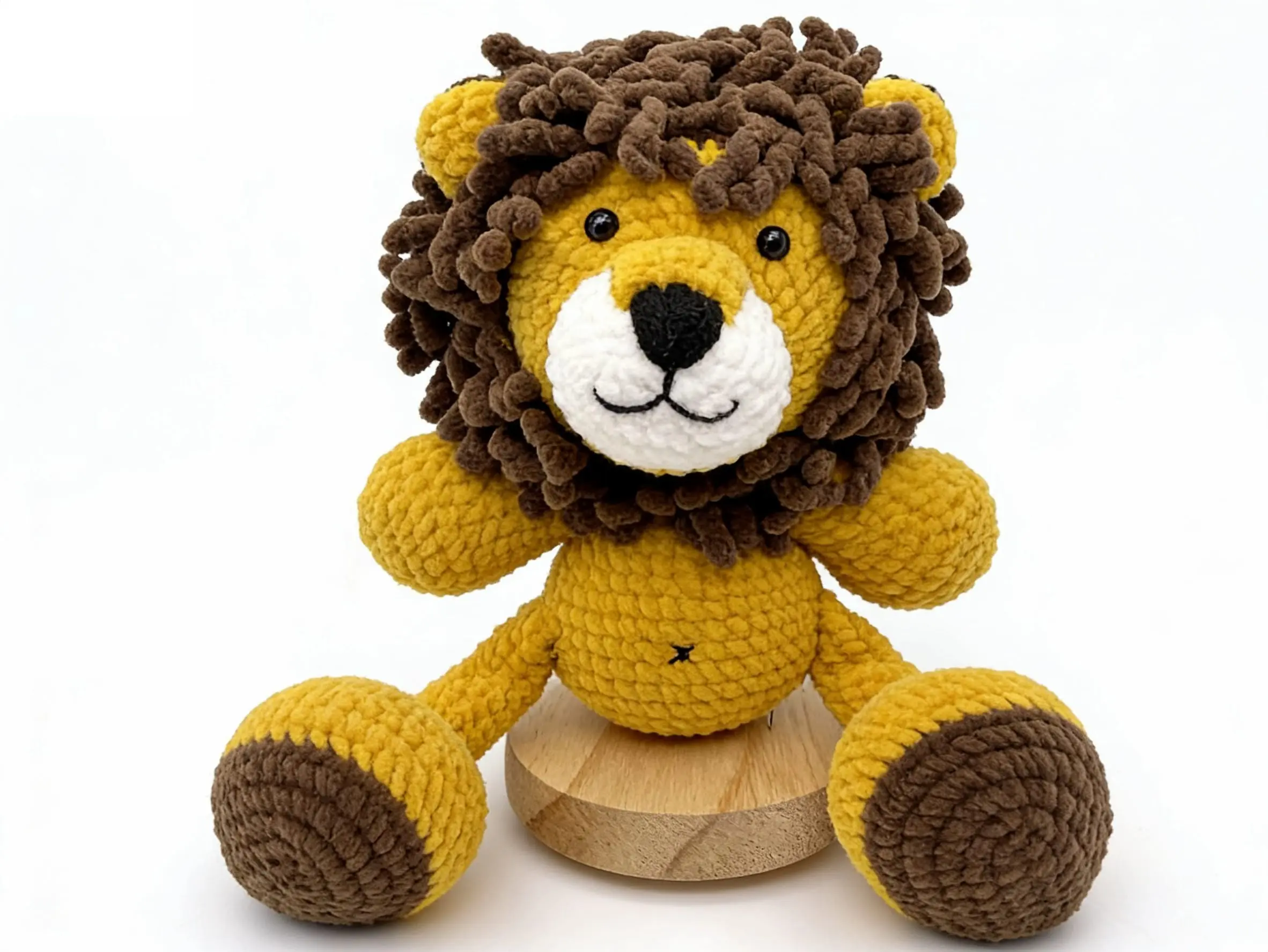 Handmade Crochet Animal - Live-Only DIY Specialty Toy, Cute Animal Design, Huggable Soft Gift, Amigurumi DIY Supply, Huggable Stuffed Animal