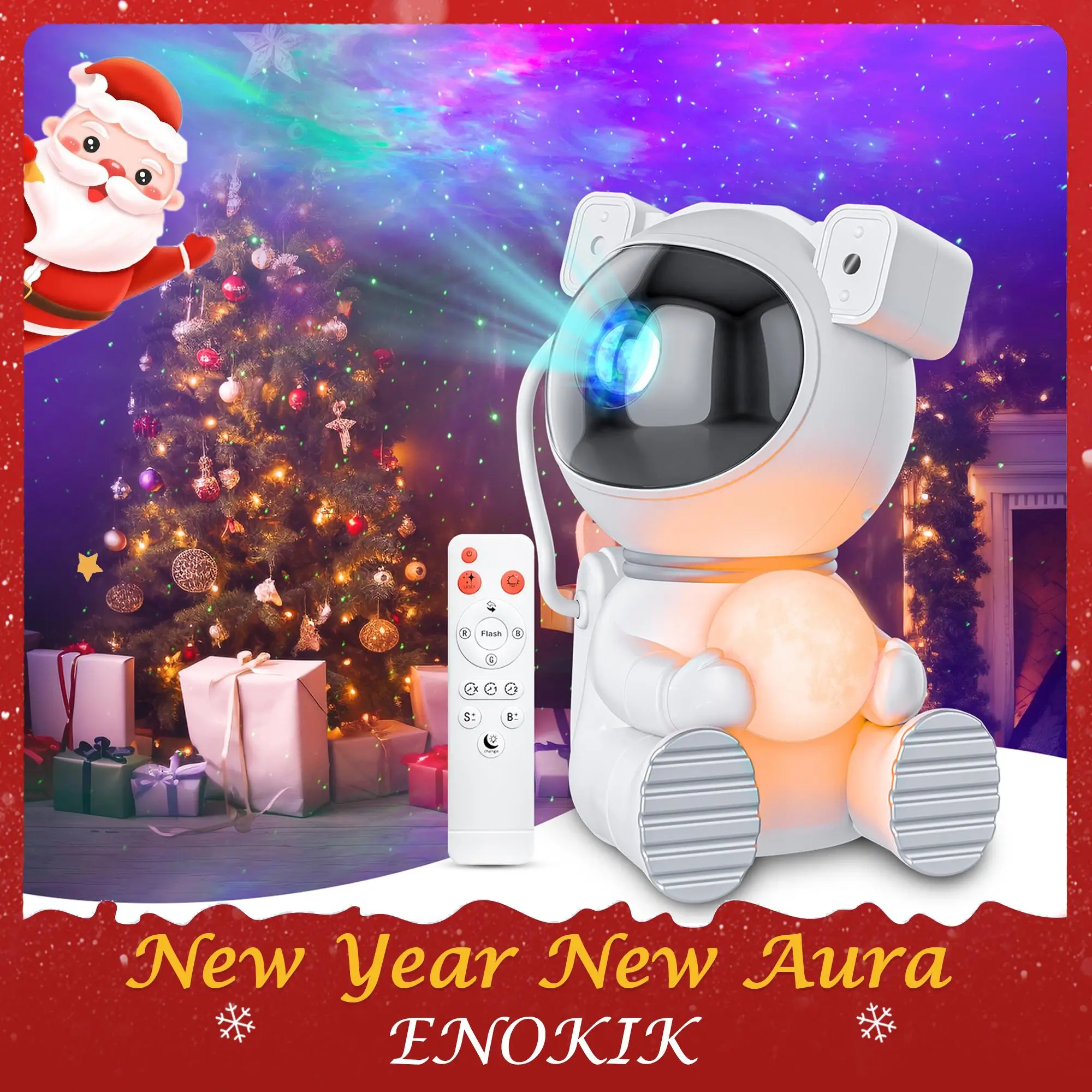 Astronaut Star Projector, Galaxy Projector with Remote Control, LED Night Light For Bedroom Party Home Decor, Festival Gift, Birthday Gift,Christmas g