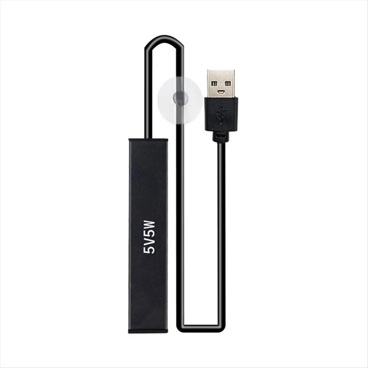 5W Compact Shape USB-Powered Aquarium Heater, Water Heating Device for Small Tanks