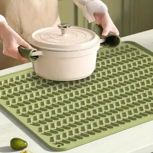Silicone drain mat kitchen cutting board countertop protection mat table mat table mat